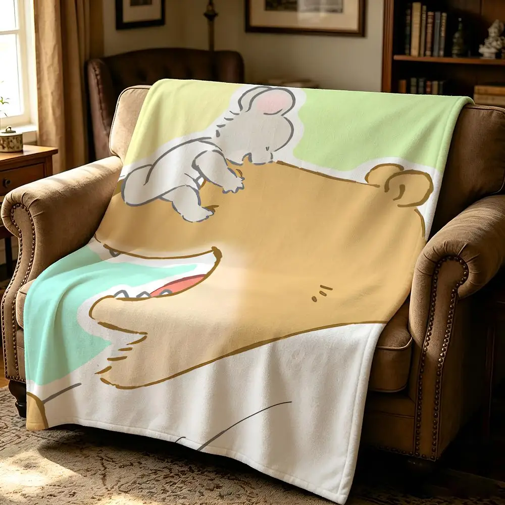 artist E-Ernest Celestine-e Throw Thick Comfort Flannel Quilt, Multi-scene Use Indoor Outdoor Daily Nap
artist E-Ernest Celestine-e Throw Thick Comfort Flannel Quilt, Multi-scene Use Indoor Outdoor Daily Nap