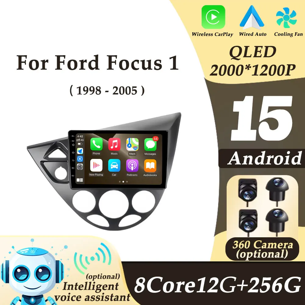 Беспроводной CarPlay LHD для Ford Focus 1 1998-2005 Android 15 GPS Navi Автомобильный радиоприемник Видео Мультимедийный плеер с разделенным экраном DSP 2K QLED
Беспроводной CarPlay LHD для Ford Focus 1 1998-2005 Android 15 GPS Navi Автомобильный радиоприемник Видео Мультимедийный плеер с разделенным экраном DSP 2K QLED