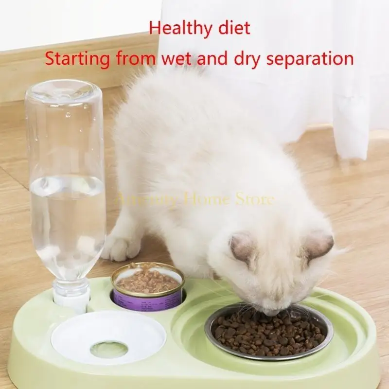 F26C 2 in 1 Pet Tableware Dog Water Food Bowl No-Spill Food Water Dispenser Combo Set Cat Slow Eat Bowl
F26C 2 in 1 Pet Tableware Dog Water Food Bowl No-Spill Food Water Dispenser Combo Set Cat Slow Eat Bowl