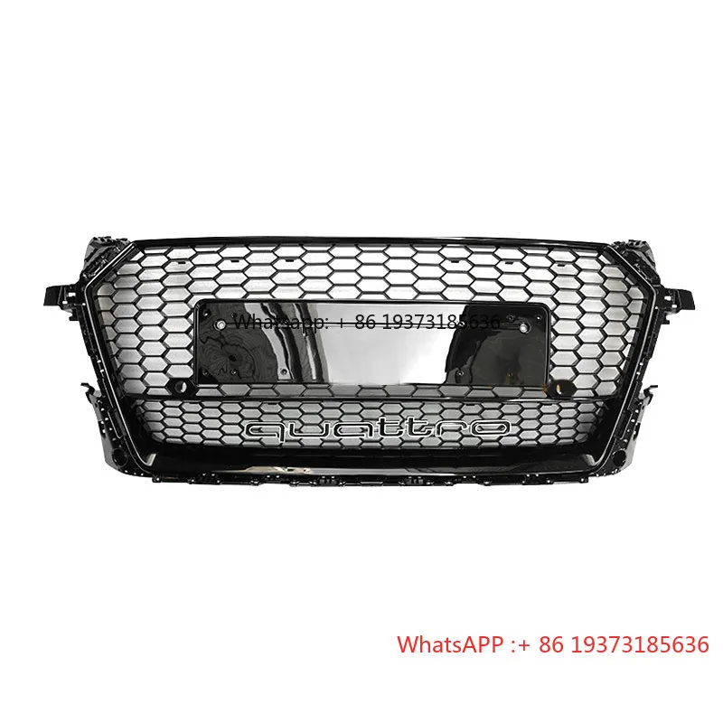 Car TTRS Style Front Bumper Honeycomb Grill ABS Glossy Black Grille With quattro for Audi TT TTS 2015 2016 2017 2018 2019
Car TTRS Style Front Bumper Honeycomb Grill ABS Glossy Black Grille With quattro for Audi TT TTS 2015 2016 2017 2018 2019