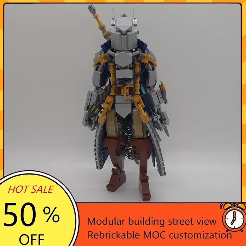 Набор из 400 деталей: Популярная модель боевого робота из фильма «Звездные войны», конструктор MOC, модульные технологичные блоки, подарок на праздник, игрушка для сборки, детский набор
Набор из 400 деталей: Популярная модель боевого робота из фильма «Звездные войны», конструктор MOC, модульные технологичные блоки, подарок на праздник, игрушка для сборки, детский набор