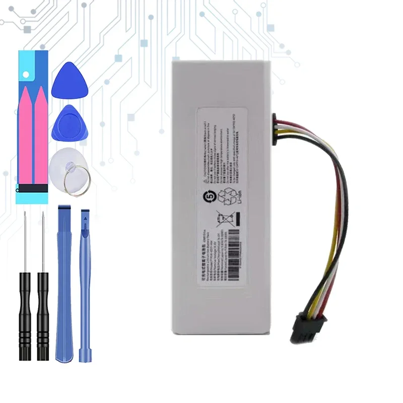 Battery 6800mAh For Xiaomi 1C Lydsto R1 For Roidmi Eve Plus For Proscenic M7 MAX/Pro M8 Pro U6 For Lenovo LR1 Bateria
Battery 6800mAh For Xiaomi 1C Lydsto R1 For Roidmi Eve Plus For Proscenic M7 MAX/Pro M8 Pro U6 For Lenovo LR1 Bateria
