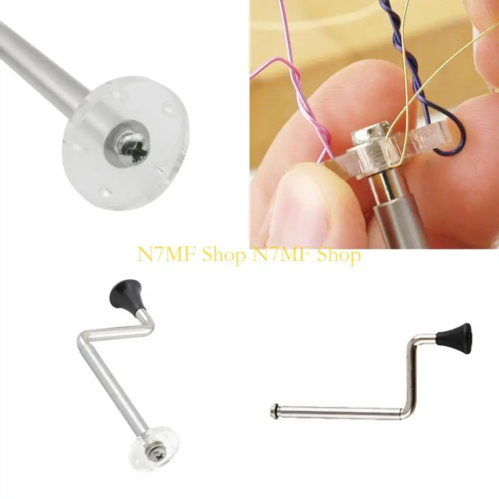 N7MF Wire Twisters Easy to Use Wire Handle Tools Wire Weaving Tool Wire Twisting Tool
N7MF Wire Twisters Easy to Use Wire Handle Tools Wire Weaving Tool Wire Twisting Tool