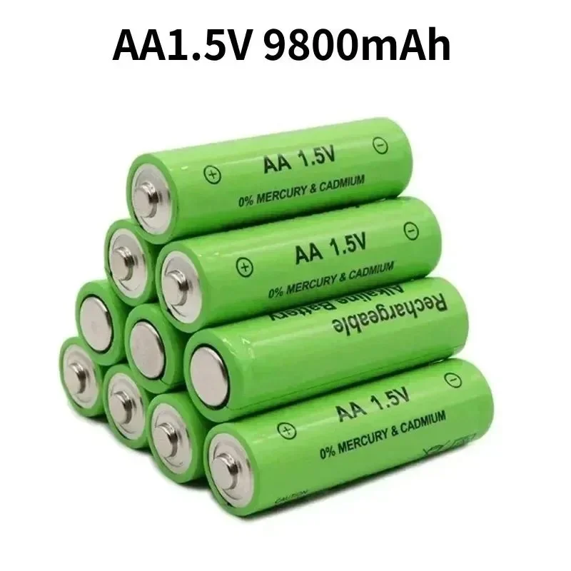 New 1.5V AA Battery 4800mAh Rechargeable Battery NI-MH 1.5V AA Battery Suitable for Clocks Mouse Computer Toy
New 1.5V AA Battery 4800mAh Rechargeable Battery NI-MH 1.5V AA Battery Suitable for Clocks Mouse Computer Toy