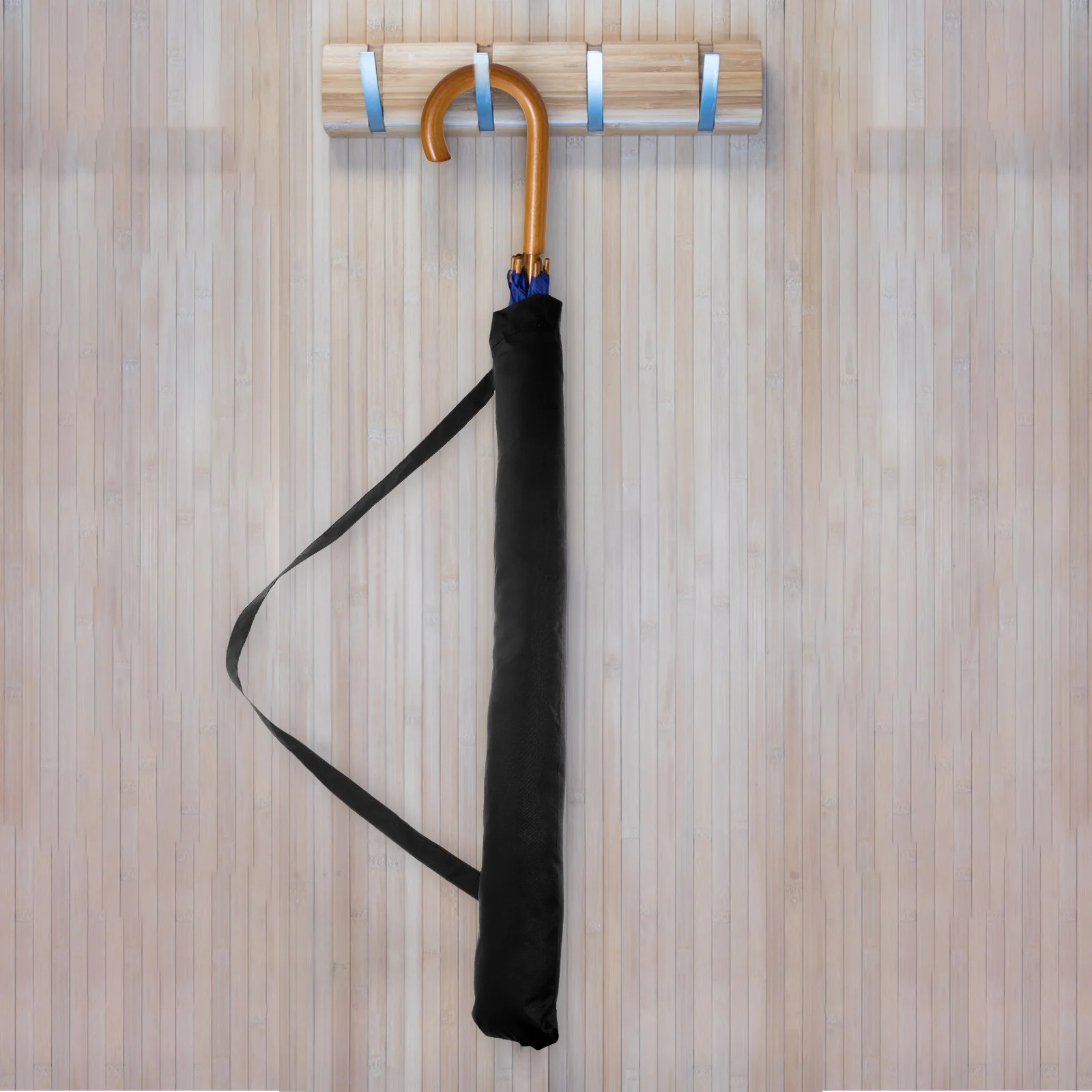 2 Pcs Black Walking Stick Umbrella Set Foldable Bag Waterproof Pouch Cover Storage Hanging Outdoor Parasol Accessories
2 Pcs Black Walking Stick Umbrella Set Foldable Bag Waterproof Pouch Cover Storage Hanging Outdoor Parasol Accessories