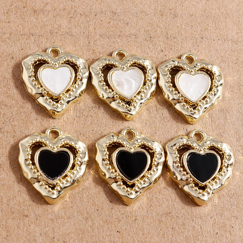 5pcs 16x18mm Enamel Love Heart Pendant Charms for Jewelry Making Earrings Necklace DIY Bracelet Accessories Supplies
5pcs 16x18mm Enamel Love Heart Pendant Charms for Jewelry Making Earrings Necklace DIY Bracelet Accessories Supplies