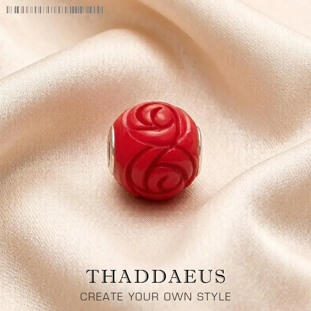 Beads Red Rose Flower Brand New 925 Sterling Silver Europe Jewelry Accessories Romantic Gift For Women
Beads Red Rose Flower Brand New 925 Sterling Silver Europe Jewelry Accessories Romantic Gift For Women
