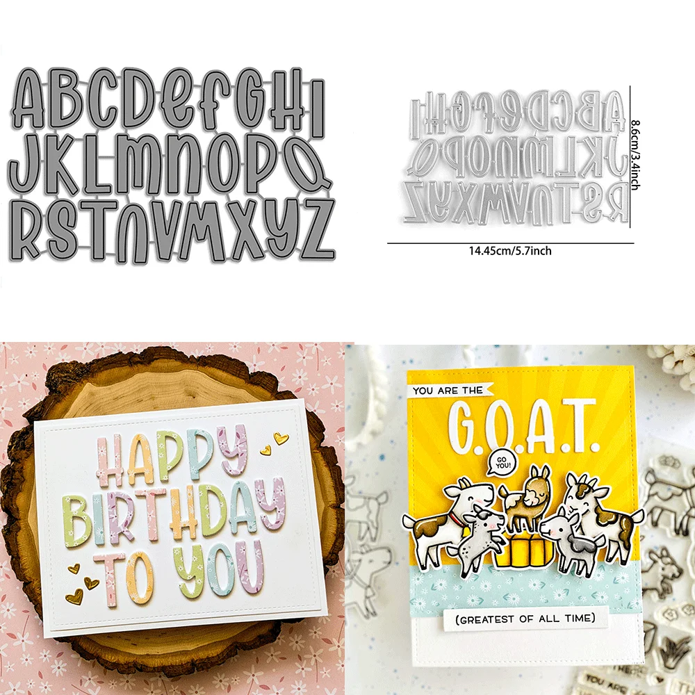 Henry's ABCs Alphabet Letter Metal Cutting Dies Embossing Diecut 2025 New For DIY Card Making Scrapbooking Crafting Supplies
Henry's ABCs Alphabet Letter Metal Cutting Dies Embossing Diecut 2025 New For DIY Card Making Scrapbooking Crafting Supplies