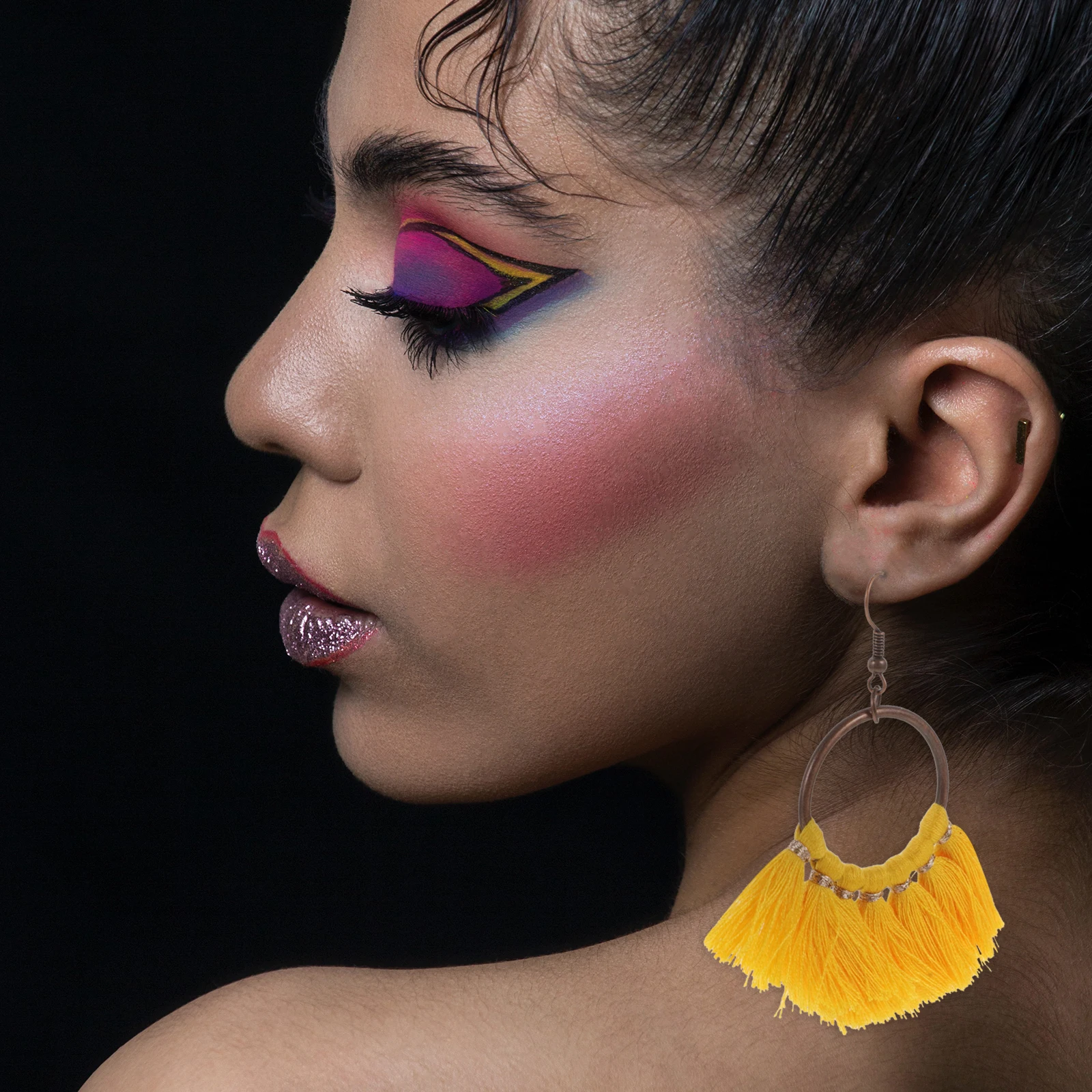 Bohemian Tassel Earrings Set Colorful Hook Dangle Drop Fringe Leaf Fashion Jewelry For Women Lightweight Prom Statement
Bohemian Tassel Earrings Set Colorful Hook Dangle Drop Fringe Leaf Fashion Jewelry For Women Lightweight Prom Statement