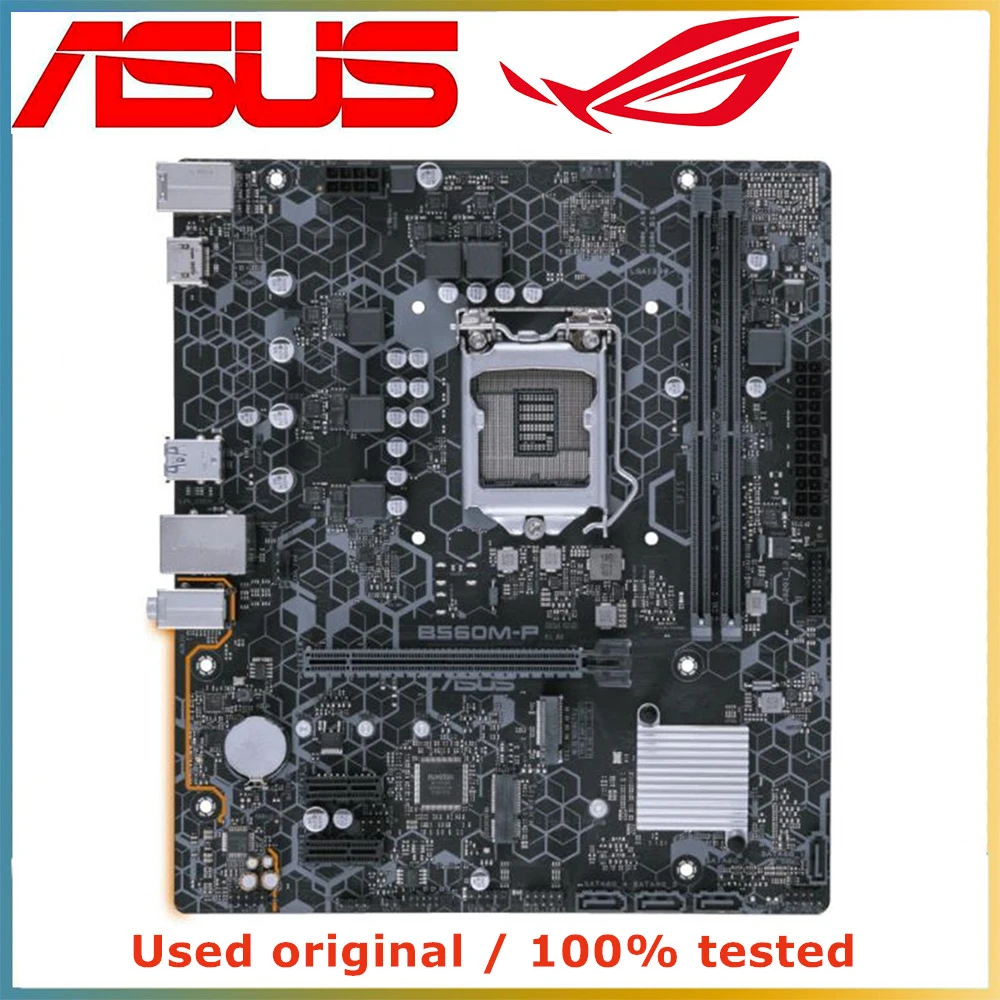 For ASUS B560M-P Computer Motherboard LGA 1200 DDR4 128G For Intel B560 Desktop Mainboard M.2 NVME PCI-E 3.0 X16
For ASUS B560M-P Computer Motherboard LGA 1200 DDR4 128G For Intel B560 Desktop Mainboard M.2 NVME PCI-E 3.0 X16