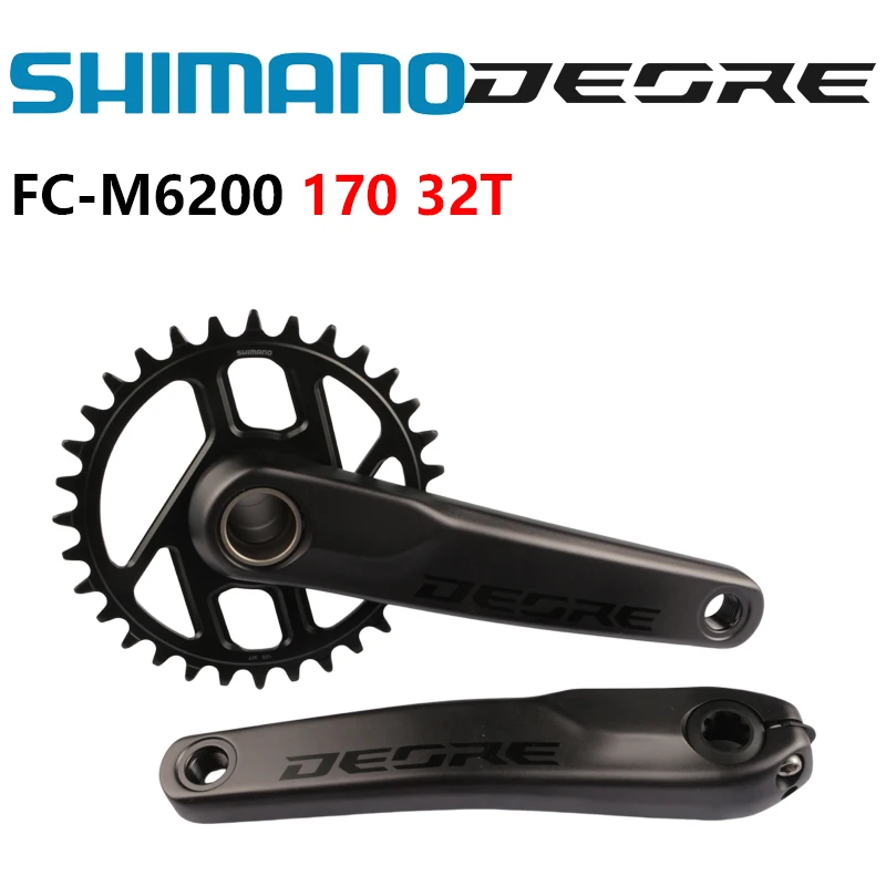 Shimano DEORE 12S NEW FC-M6200 Two-piece Trail/Enduro Crankset Chainwheel 170 32T 148mm O.L.D. 55mm Chain Line 12s Mountain Bike
Shimano DEORE 12S NEW FC-M6200 Two-piece Trail/Enduro Crankset Chainwheel 170 32T 148mm O.L.D. 55mm Chain Line 12s Mountain Bike