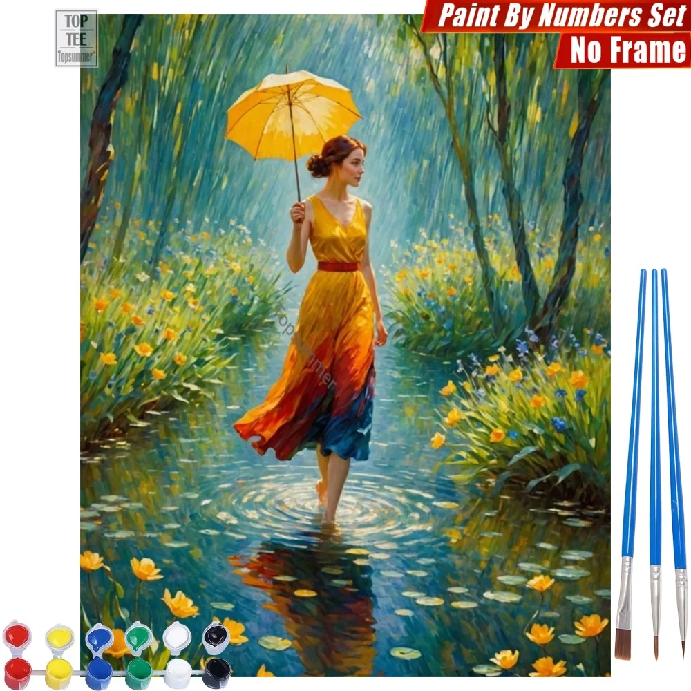 Woman yellow dress Paints By Number Set - Rainy lily pond Abstract Wall Art Teacher'S Day Gift For Teacher
Woman yellow dress Paints By Number Set - Rainy lily pond Abstract Wall Art Teacher'S Day Gift For Teacher