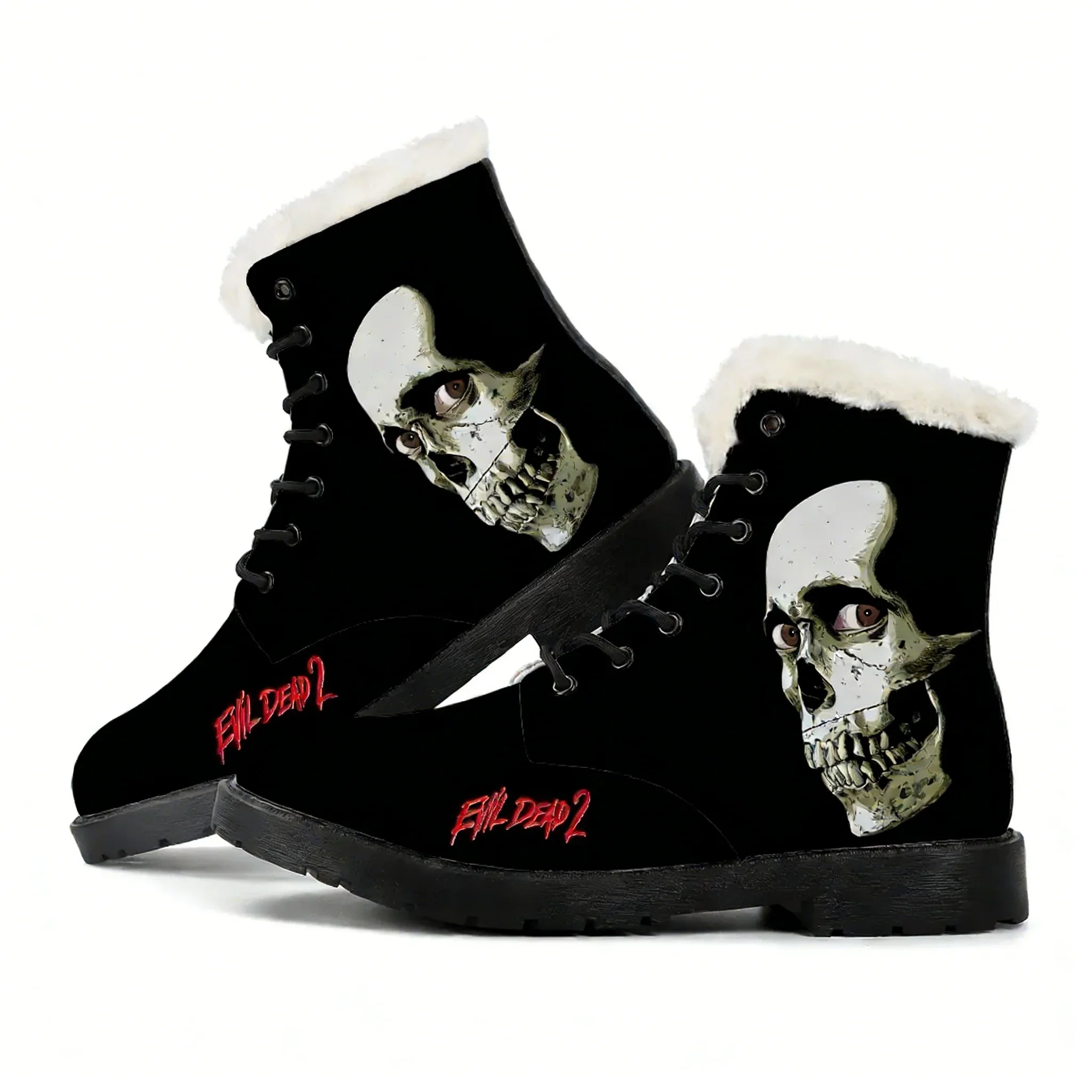 Evil Dead II Plush Boot Men Women Teenager Casual Shoe Outdoor Warm Boot High Quality Personalized Fashion Pattern Custom Shoes
Evil Dead II Plush Boot Men Women Teenager Casual Shoe Outdoor Warm Boot High Quality Personalized Fashion Pattern Custom Shoes