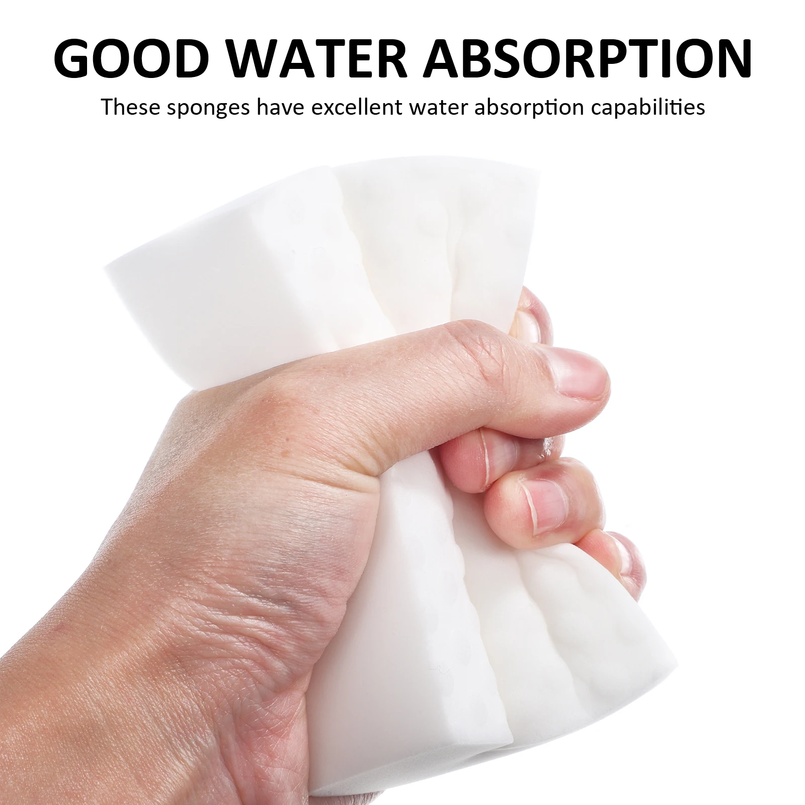 12 Pcs Dishwashing Cotton Sponge Melamine Foam Kitchen Cleaning Sponges Compact Portable Absorption Household Travel
12 Pcs Dishwashing Cotton Sponge Melamine Foam Kitchen Cleaning Sponges Compact Portable Absorption Household Travel