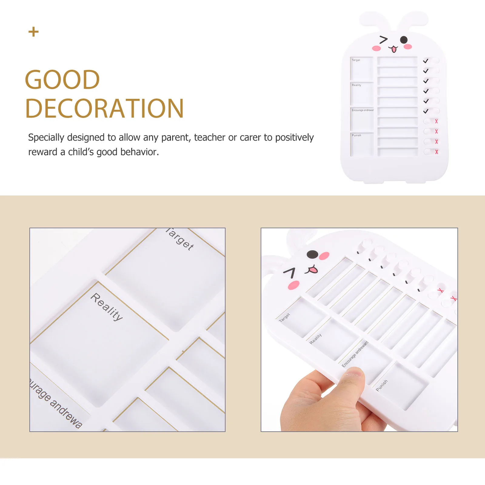 13 Sheets Kids Chore Chart Cartoon Rabbit Plastic Memo Board Students Accessory Home Behavior Tracker To Do Pad List Portable
13 Sheets Kids Chore Chart Cartoon Rabbit Plastic Memo Board Students Accessory Home Behavior Tracker To Do Pad List Portable