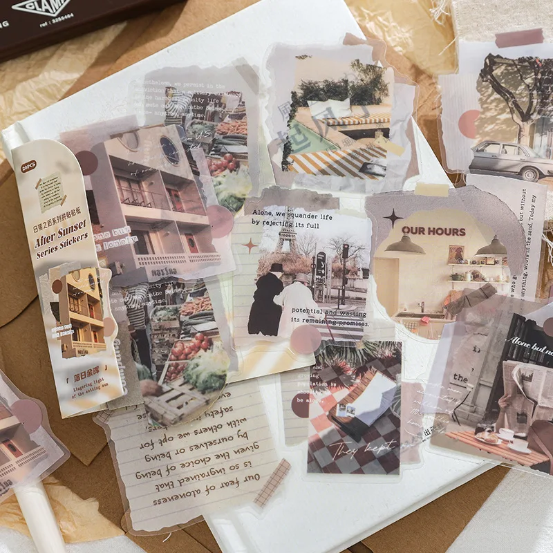 Mr. Paper, 20pcs/bag, Retro Instagram Style Daily Landscape Stickers, Decorative Scrapbook, Diary, Phone Case Stickers
Mr. Paper, 20pcs/bag, Retro Instagram Style Daily Landscape Stickers, Decorative Scrapbook, Diary, Phone Case Stickers