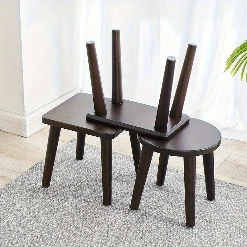 Solid Wood Stool Household Shoe Changing Stool Living Room Internet Celebrity Small Stool, Simple Modern Low Stool Chair
Solid Wood Stool Household Shoe Changing Stool Living Room Internet Celebrity Small Stool, Simple Modern Low Stool Chair