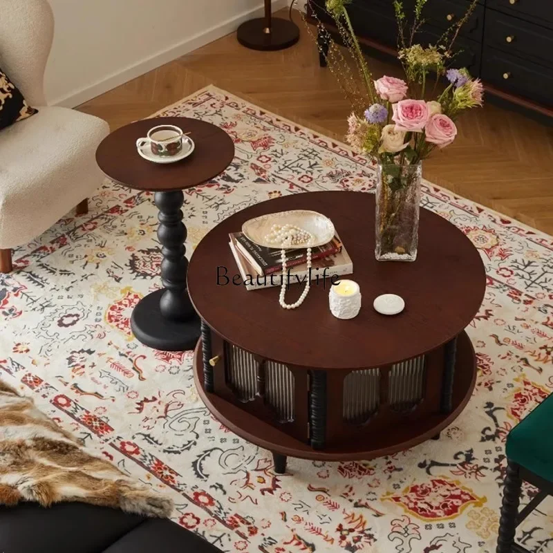 FG40-*solid wood coffee table combination living room household small apartment storage tea table French ash wood round edge tab
FG40-*solid wood coffee table combination living room household small apartment storage tea table French ash wood round edge tab