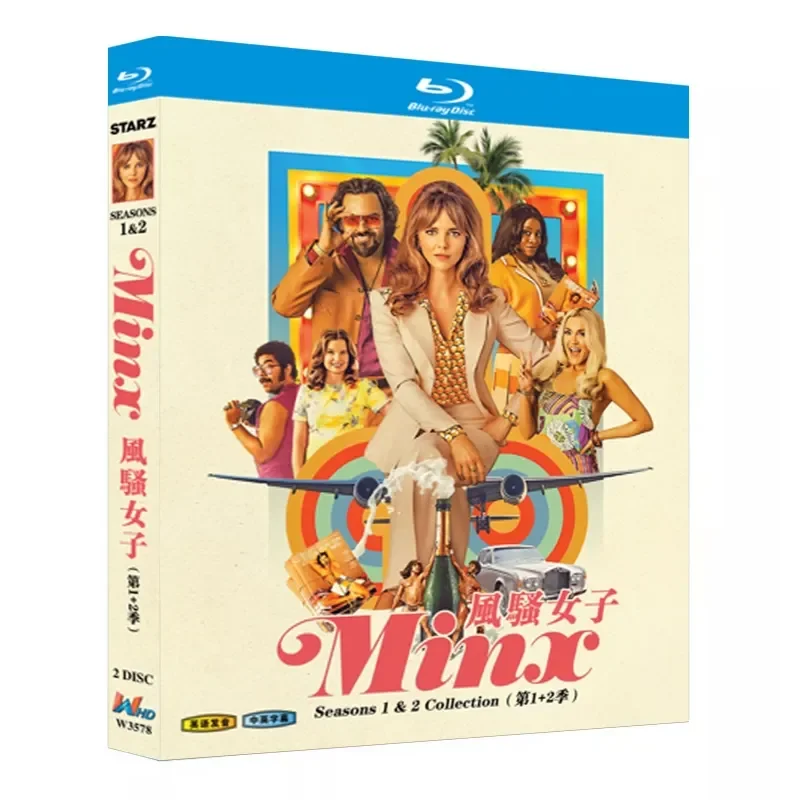 Blu-ray Ultra HD American Drama Coquettish Woman Seasons 1-2 BD Disc CD Box with Chinese and English Traditional Subtitles
Blu-ray Ultra HD American Drama Coquettish Woman Seasons 1-2 BD Disc CD Box with Chinese and English Traditional Subtitles