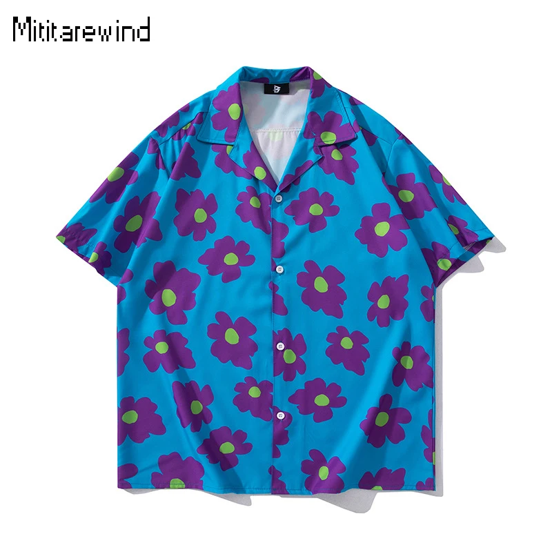 2024 Summer New Men's Short Sleeve Shirts Holiday Beach Wear Causal Men Tops Lapel Full Flower Printed Shirt Vintage Shirt Loose
2024 Summer New Men's Short Sleeve Shirts Holiday Beach Wear Causal Men Tops Lapel Full Flower Printed Shirt Vintage Shirt Loose
