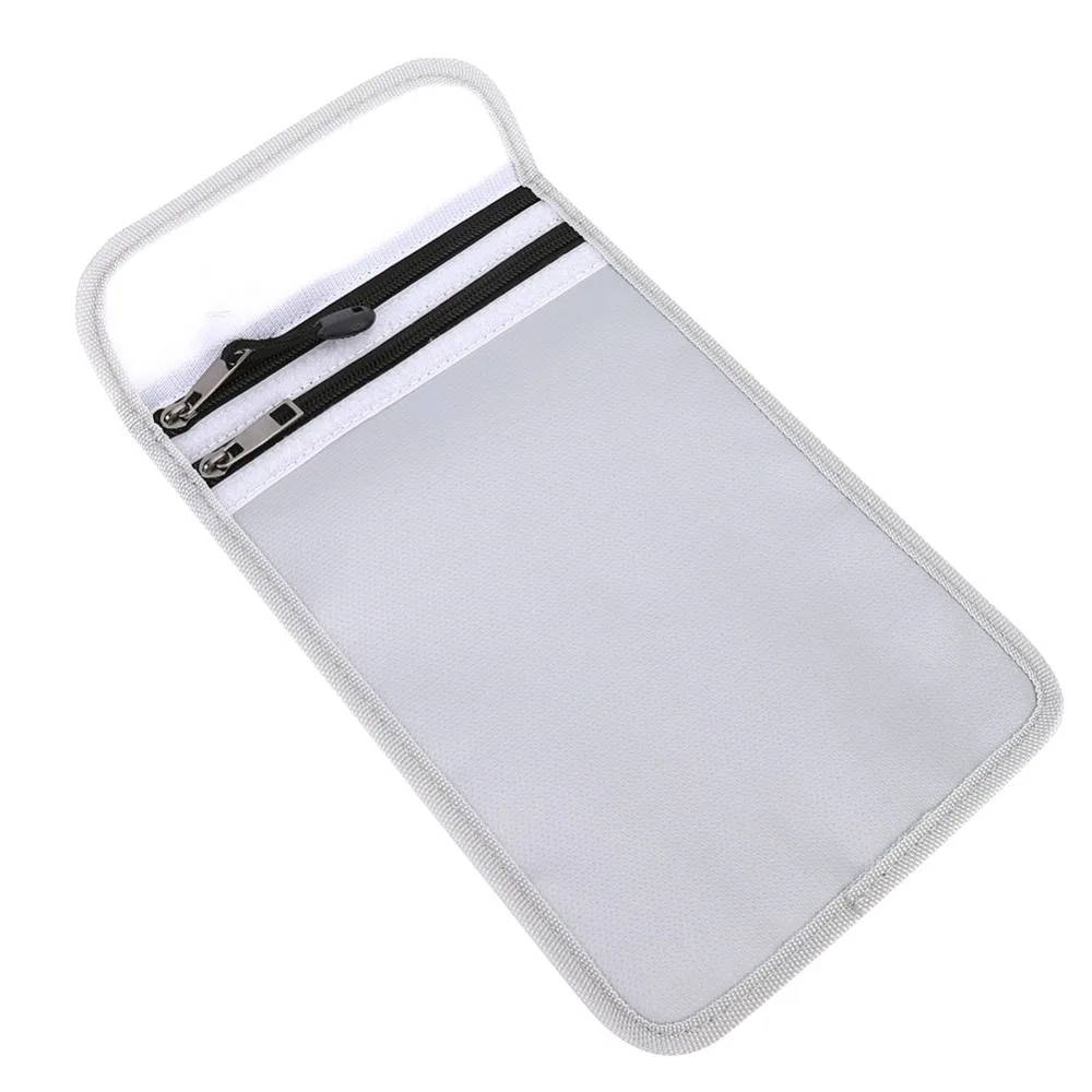 Wear-resistant 27x17.5cm Fireproof Bag Vertical Moistureproof Safety Bag Double-zipper Fireproof Moistureproof Bag Office Use
Wear-resistant 27x17.5cm Fireproof Bag Vertical Moistureproof Safety Bag Double-zipper Fireproof Moistureproof Bag Office Use