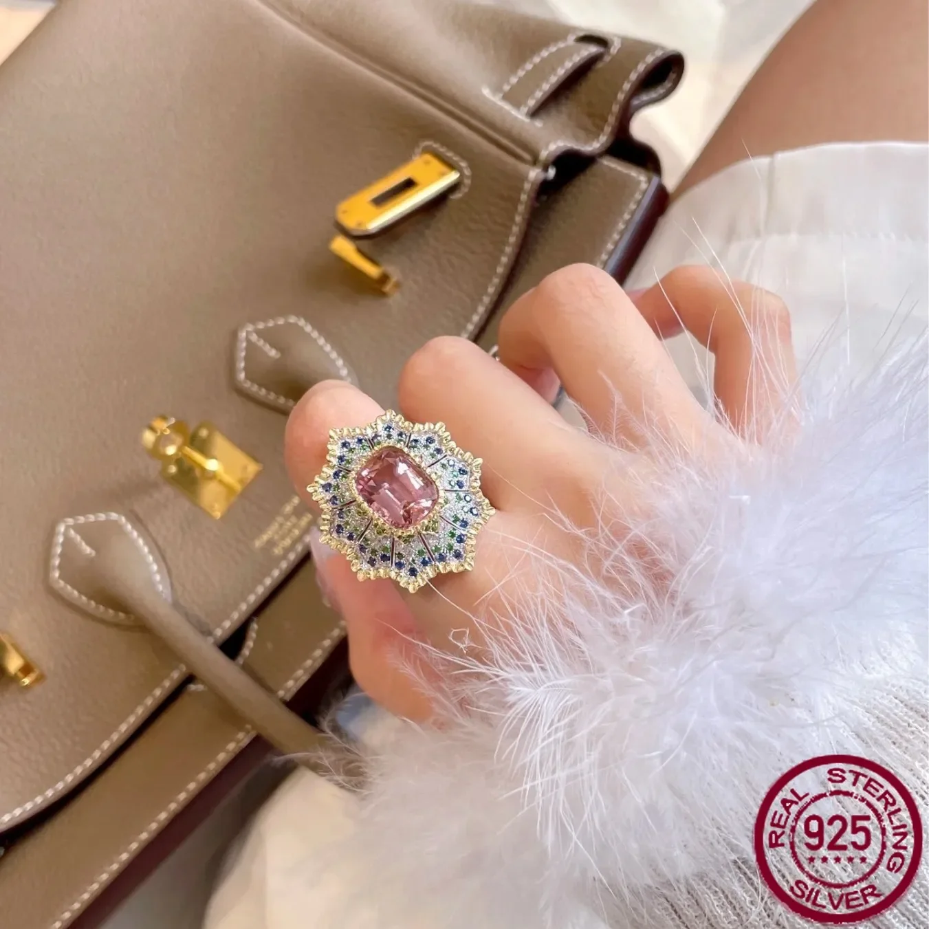 New popular s925 silver Papalacha fabric high-end jewelry high-end custom style wedding jewelry
New popular s925 silver Papalacha fabric high-end jewelry high-end custom style wedding jewelry