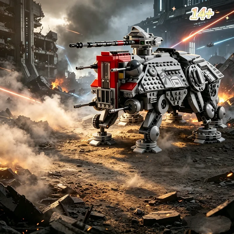 1082PCS AT-TE All Terrain Tactical Actuator Building Bricks Classic Star Themed Vehicle Model Popular Assembly Toys Hot Holiday
1082PCS AT-TE All Terrain Tactical Actuator Building Bricks Classic Star Themed Vehicle Model Popular Assembly Toys Hot Holiday