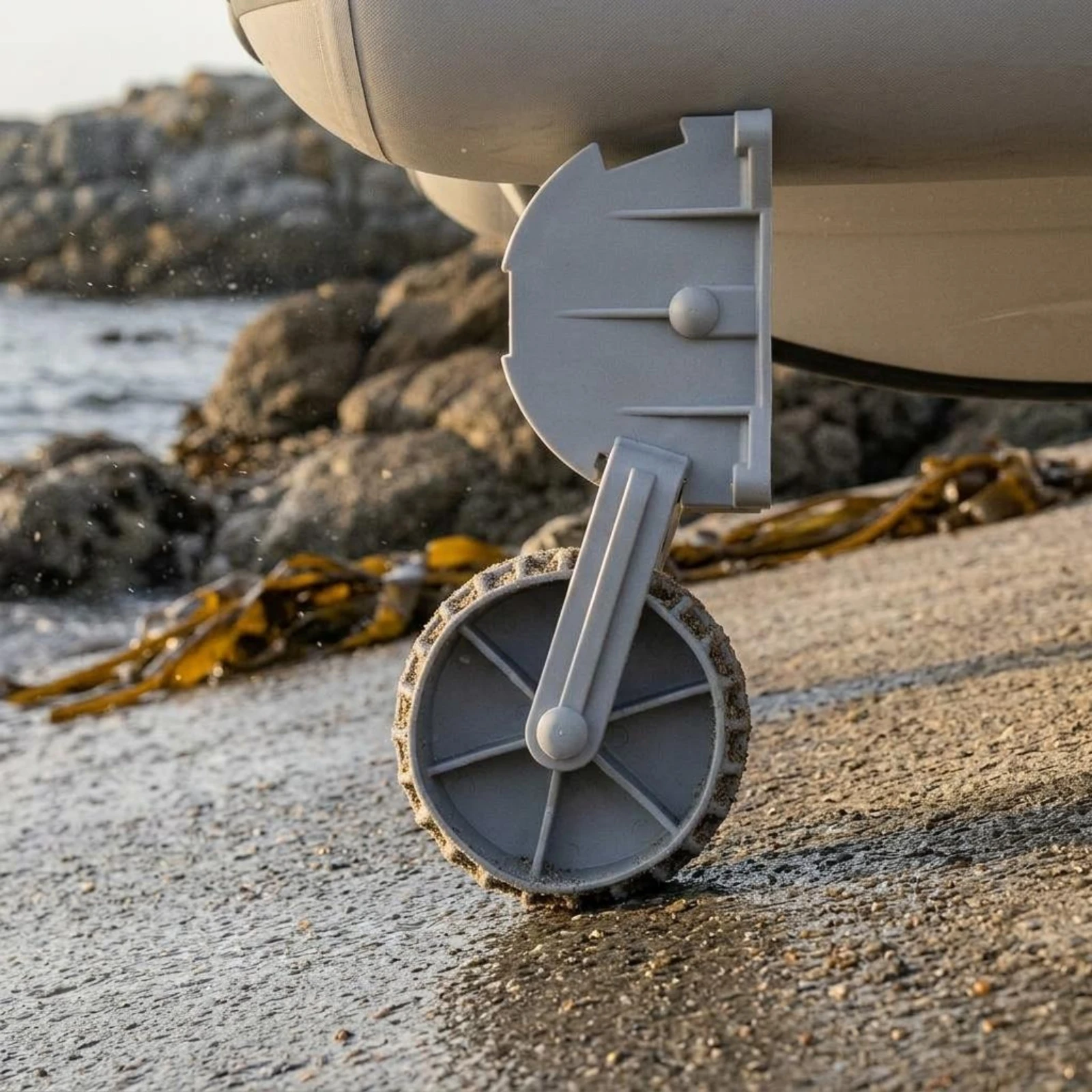 2 Pieces Launching Dolly Wheel Set Easy to Install Folding Boat Trolley Wheel Inflatable Boat Dolly Heavy Duty Marine Accessory
2 Pieces Launching Dolly Wheel Set Easy to Install Folding Boat Trolley Wheel Inflatable Boat Dolly Heavy Duty Marine Accessory