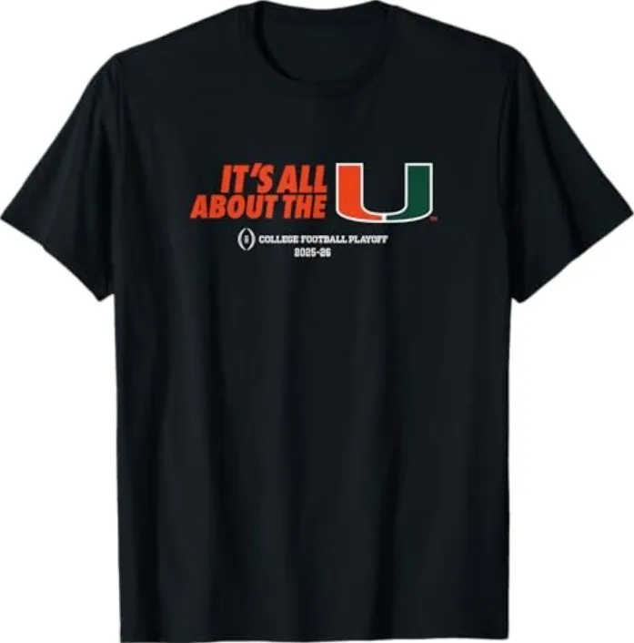 Miami Hurricanes 2025 Playoff Game Day T-Shirt
Miami Hurricanes 2025 Playoff Game Day T-Shirt