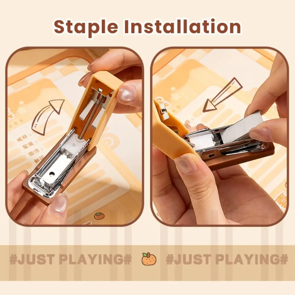Capybara/Panda Stapler Mini Portable Labor-saving Manual Stapling Machine Use 24/6 Staples Portable Heavy Duty Stapler
Capybara/Panda Stapler Mini Portable Labor-saving Manual Stapling Machine Use 24/6 Staples Portable Heavy Duty Stapler