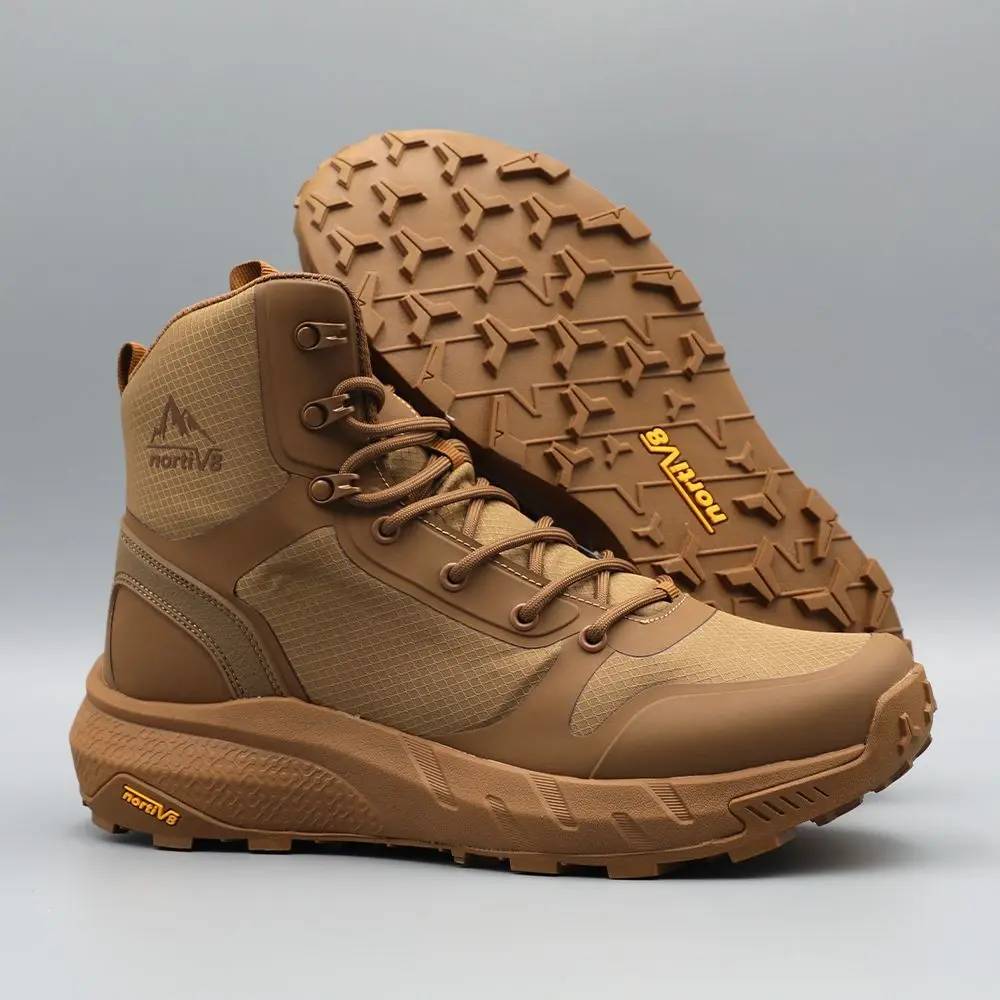 Men's high-top outdoor hiking non-slip wear-resistant shock-absorbing mountaineering boots tactical cross-country training boots
Men's high-top outdoor hiking non-slip wear-resistant shock-absorbing mountaineering boots tactical cross-country training boots