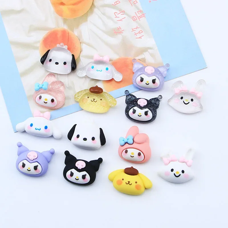 5 шт., милые мультяшные смолы Sanrio, плоская задняя часть, сделай сам, каваи, аксессуары из смолы, материалы для рукоделия, украшение для скрапбукинга
5 шт., милые мультяшные смолы Sanrio, плоская задняя часть, сделай сам, каваи, аксессуары из смолы, материалы для рукоделия, украшение для скрапбукинга