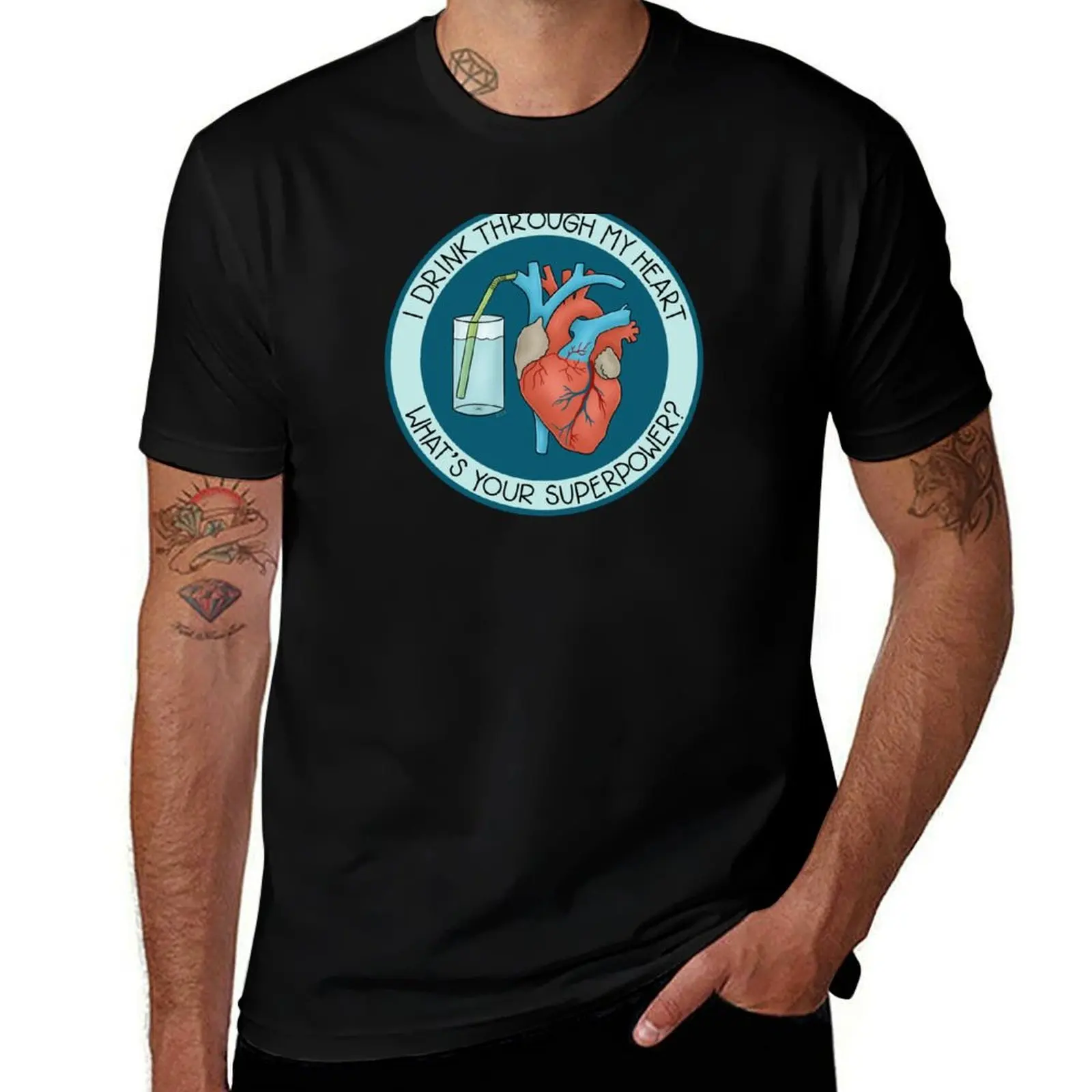 I Drink Through My Heart T-Shirt man t shirt summer t shirts for man graphic funny T-Shirt
I Drink Through My Heart T-Shirt man t shirt summer t shirts for man graphic funny T-Shirt