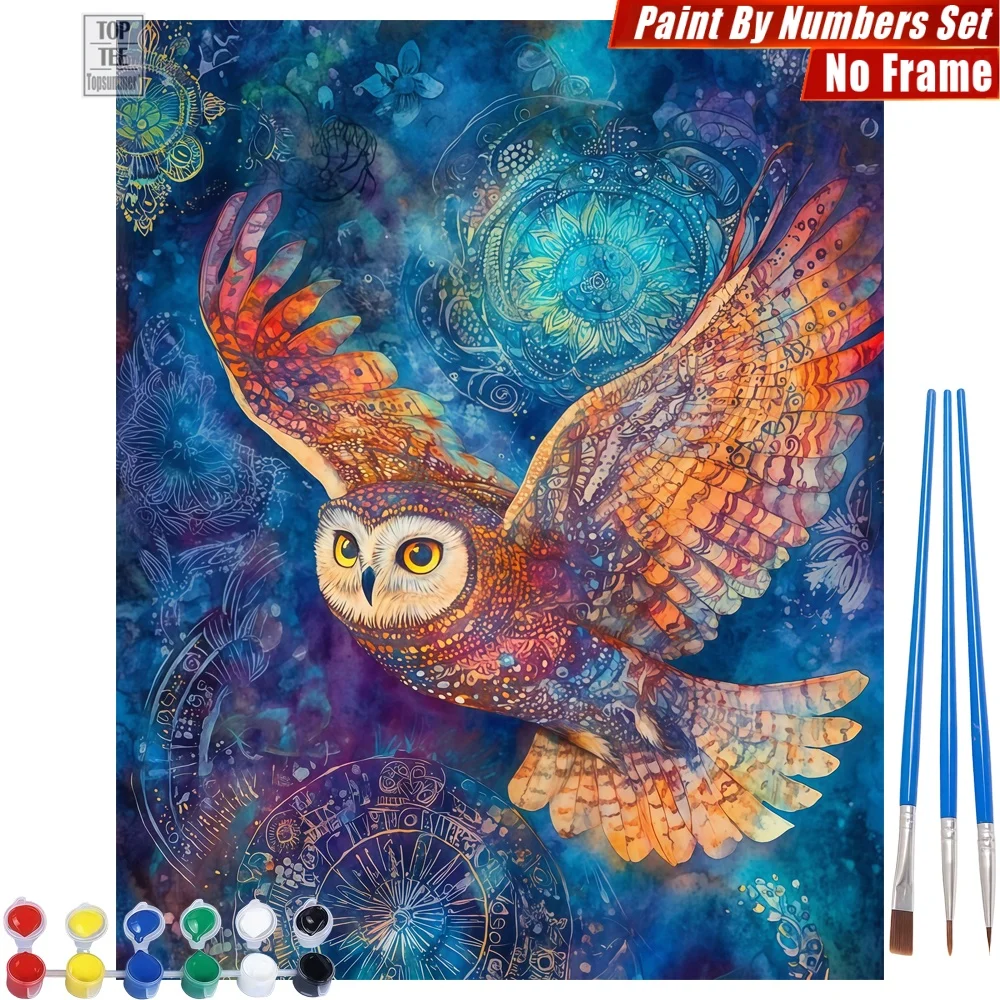 Fantastical Flying Owl DIY Digital Oil Painting Set - Starry Symbols Home Decor Gift For Teacher Gift For Daughter
Fantastical Flying Owl DIY Digital Oil Painting Set - Starry Symbols Home Decor Gift For Teacher Gift For Daughter
