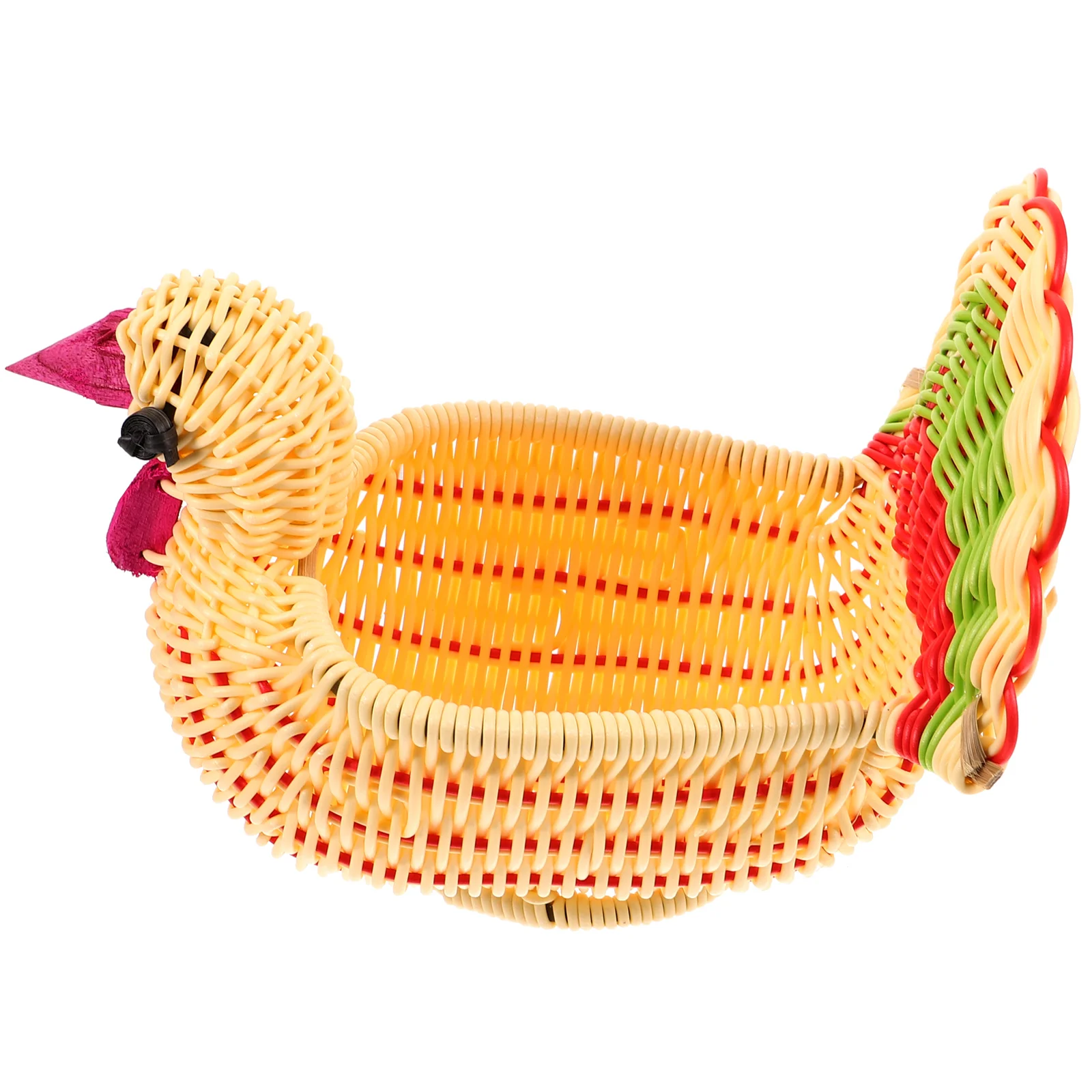 Wicker Peacock Storage Baskets Fruits Kitchen Decorative Container Woven Imitation Rattan Food Holder Household Storage Basket
Wicker Peacock Storage Baskets Fruits Kitchen Decorative Container Woven Imitation Rattan Food Holder Household Storage Basket