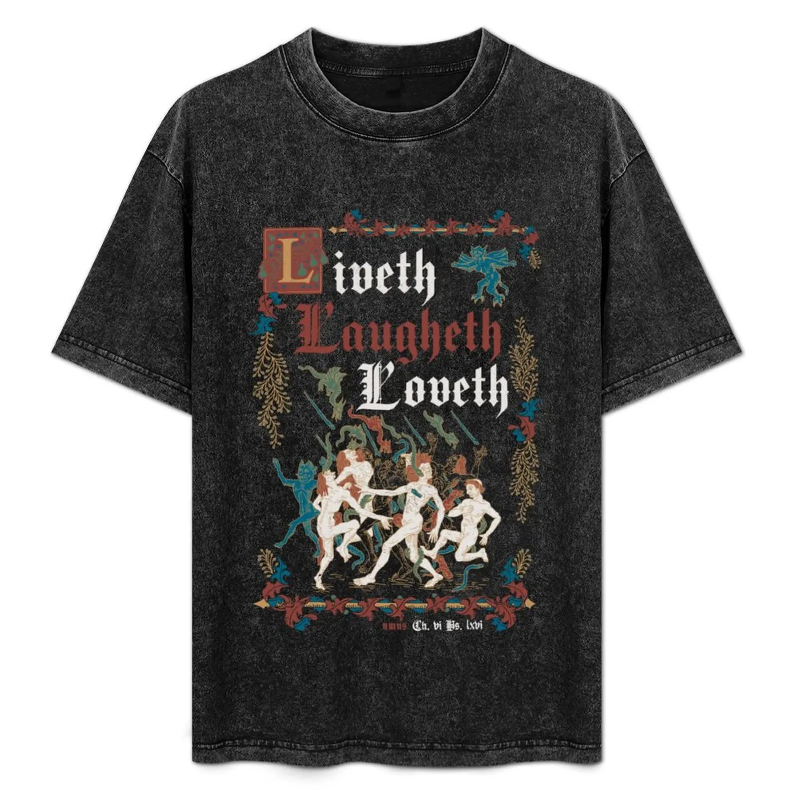 Live Laugh Love Medieval Style - funny retro vintage English history (Dark) T-Shirt sublime anime shirts men
Live Laugh Love Medieval Style - funny retro vintage English history (Dark) T-Shirt sublime anime shirts men