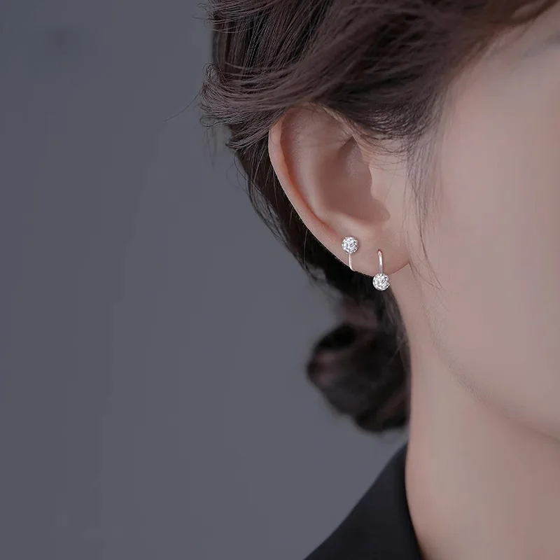 Super Sparkling Full Zircon Stud Earrings for Women & Men, Screw Back Cartilage Earrings, Anti-Lost Clay Ball Zircon Earrings
Super Sparkling Full Zircon Stud Earrings for Women & Men, Screw Back Cartilage Earrings, Anti-Lost Clay Ball Zircon Earrings