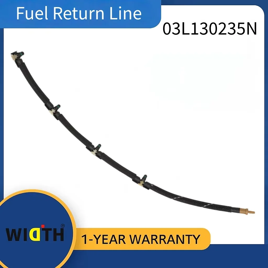 03L130235N Fuel Return Line for VW Golf Jetta Passat Tiguan Touran & Audi A3 A4 A5 A5 Q5 2008-2017 | for 2.0 TDI EA189 / EA288
03L130235N Fuel Return Line for VW Golf Jetta Passat Tiguan Touran & Audi A3 A4 A5 A5 Q5 2008-2017 | for 2.0 TDI EA189 / EA288