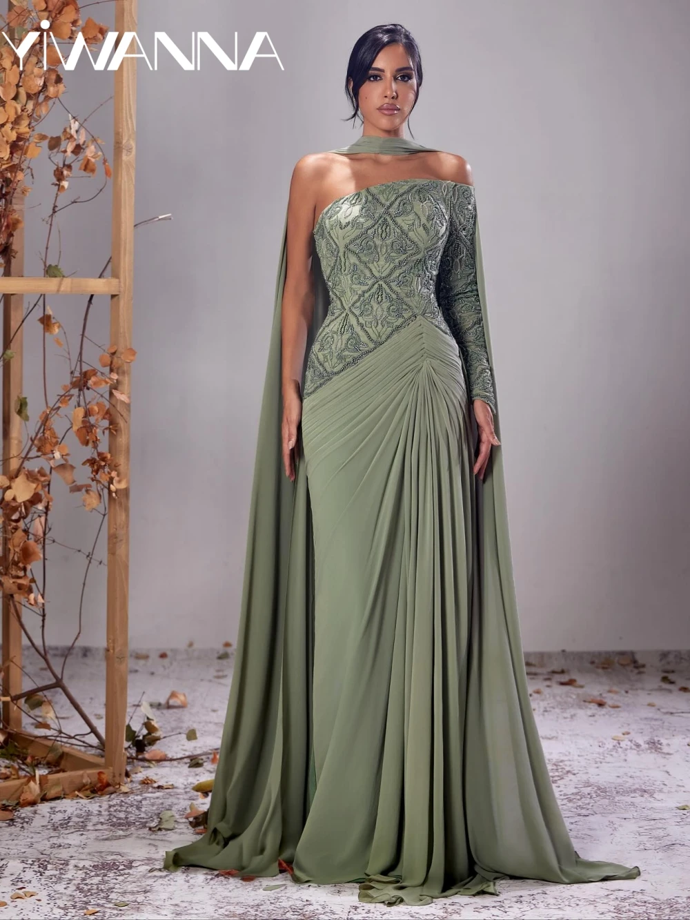 Mother Of The Bride Dresses For Wedding Elegant Floor-length Beaded Evening Dress New Customized Luxurious One Shoulder Gown
Mother Of The Bride Dresses For Wedding Elegant Floor-length Beaded Evening Dress New Customized Luxurious One Shoulder Gown