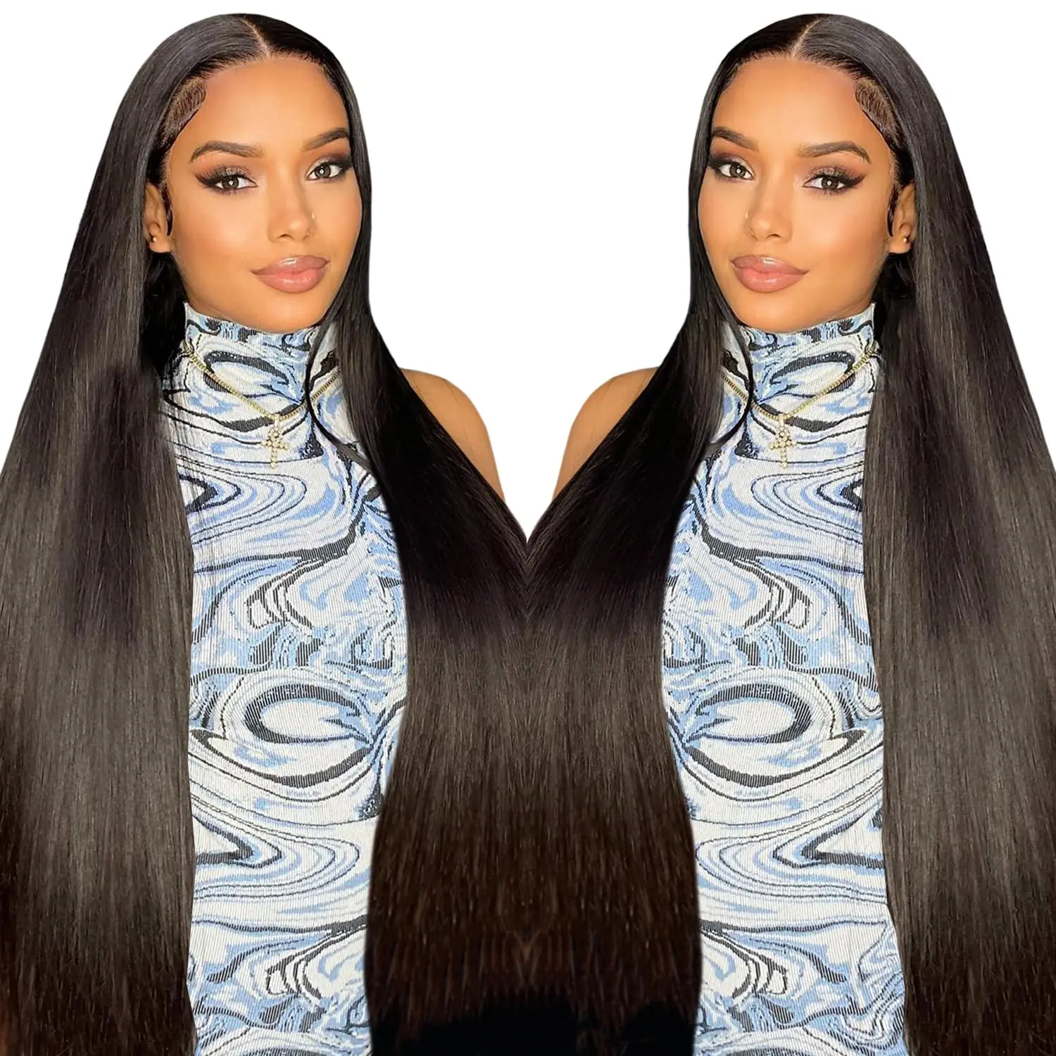 Парики из натуральных волос 13x6 HD Lace Front, 40 дюймов, прямые, прозрачные, бразильские, с предварительно выщипанными прядями, для женщин, плотность 200%
Парики из натуральных волос 13x6 HD Lace Front, 40 дюймов, прямые, прозрачные, бразильские, с предварительно выщипанными прядями, для женщин, плотность 200%