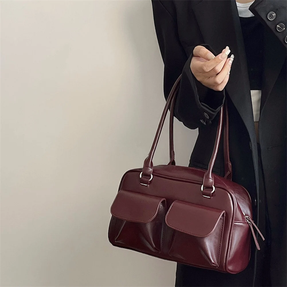 Women Multi Pocket Purse Fashion Vintage Handbag Casual Zipper Shoulder Bag Versatile Large Capacity Shopping Bag
Women Multi Pocket Purse Fashion Vintage Handbag Casual Zipper Shoulder Bag Versatile Large Capacity Shopping Bag