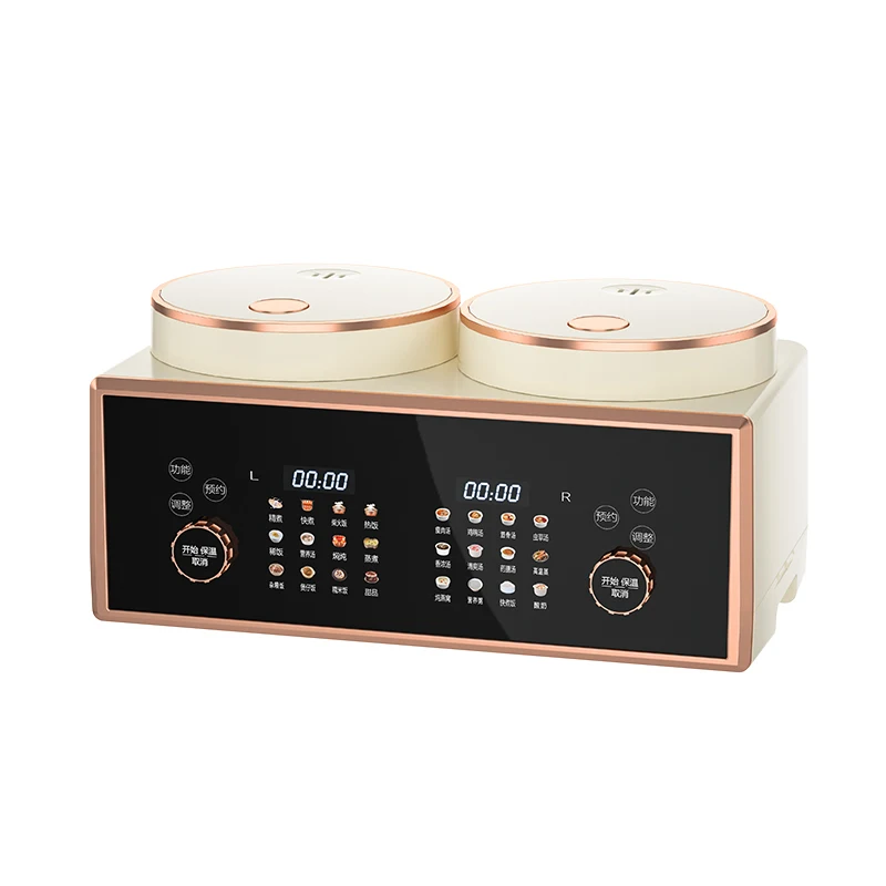 Double inner pot rice cooker dual-purpose double pot in one mini smart multi-function household rice cooker
Double inner pot rice cooker dual-purpose double pot in one mini smart multi-function household rice cooker