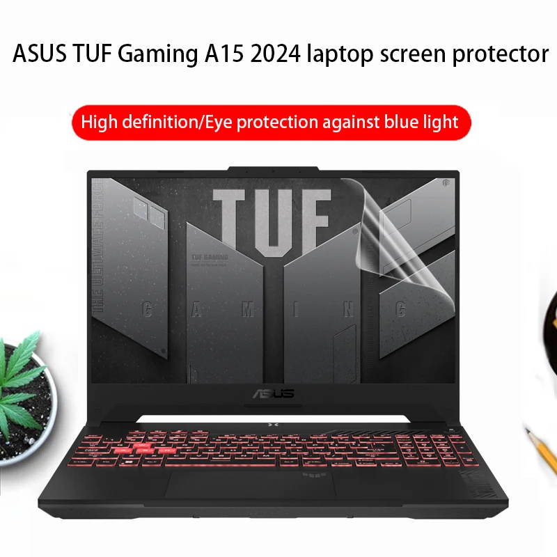 Защитная пленка для экрана ноутбука ASUS TUF Gaming A15 2024, F15 2023, устойчивая к царапинам пленка для компьютера, 15,6, высокое разрешение, защита от синего света
Защитная пленка для экрана ноутбука ASUS TUF Gaming A15 2024, F15 2023, устойчивая к царапинам пленка для компьютера, 15,6, высокое разрешение, защита от синего света
