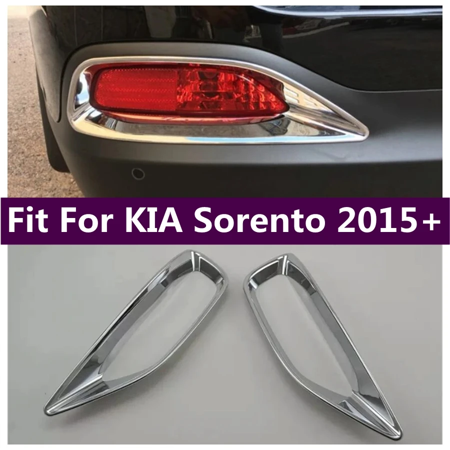 Chrome Rear Tail Fog lamps Lights Decoration Frame Cover Trim Fit For KIA Sorento 2015 - 2017 Exterior Accessories
Chrome Rear Tail Fog lamps Lights Decoration Frame Cover Trim Fit For KIA Sorento 2015 - 2017 Exterior Accessories