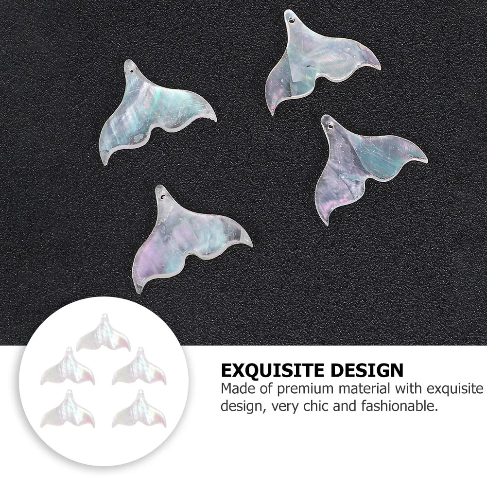 5Pcs Shell Pendants Transparent Fishtail Shape Lightweight DIY Jewelry Making Charms Necklace Bracelets Earrings Accessories
5Pcs Shell Pendants Transparent Fishtail Shape Lightweight DIY Jewelry Making Charms Necklace Bracelets Earrings Accessories