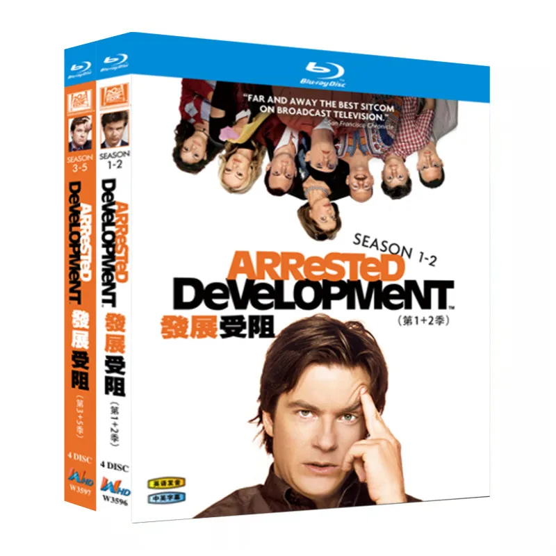 Blu-ray Ultra HD TV Series Development Stalled Seasons 1–5 Box Set with English and Traditional Chinese Subtitles
Blu-ray Ultra HD TV Series Development Stalled Seasons 1–5 Box Set with English and Traditional Chinese Subtitles