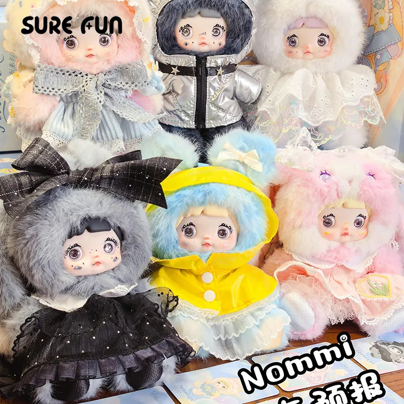 SURE FUN Plush Blind Box Nommi Glutinous Rice Weather Forecast Series Figurine Cute Bag Charm Birthday Gift For Women
SURE FUN Plush Blind Box Nommi Glutinous Rice Weather Forecast Series Figurine Cute Bag Charm Birthday Gift For Women