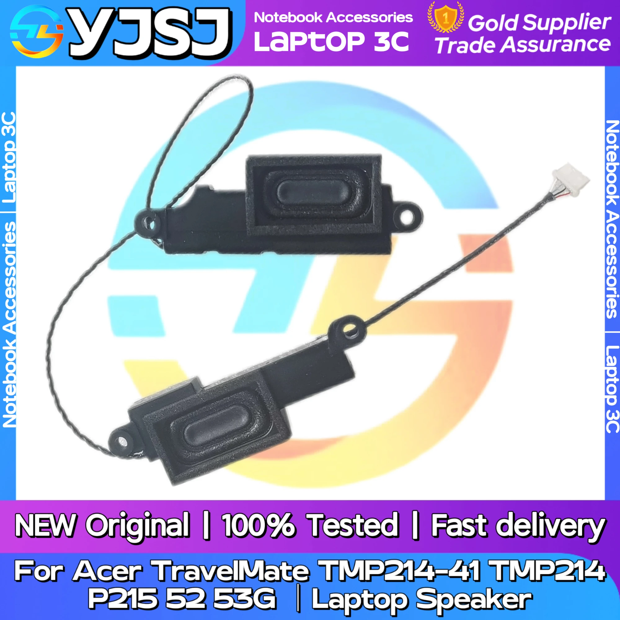 New Original Laptop Notebook Audio Speaker For Acer TravelMate TMP214-41 TMP214 P215 52 53G built-in speaker horn audio
New Original Laptop Notebook Audio Speaker For Acer TravelMate TMP214-41 TMP214 P215 52 53G built-in speaker horn audio