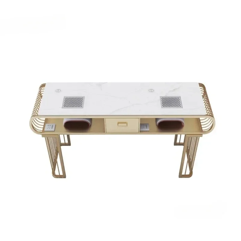 Functional Modern Wrought Iron Nail Tables for Commercial Furniture Beauty Manicure Table Creative Upscale Nail Table
Functional Modern Wrought Iron Nail Tables for Commercial Furniture Beauty Manicure Table Creative Upscale Nail Table