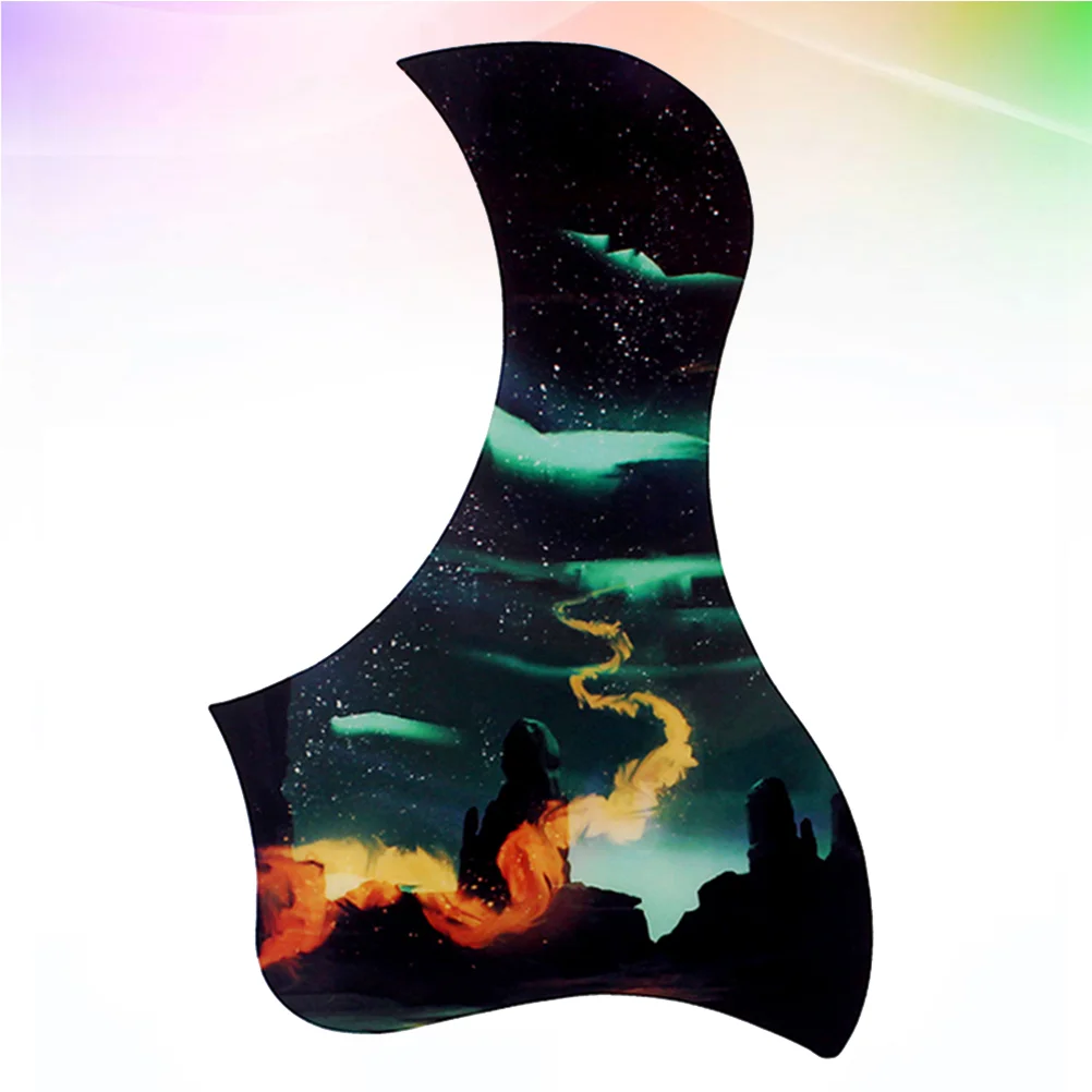 Shaped Acoustic Guitar Pickguard Self-adhesive Pick Guard Sticker for Guitar (Black)
Shaped Acoustic Guitar Pickguard Self-adhesive Pick Guard Sticker for Guitar (Black)